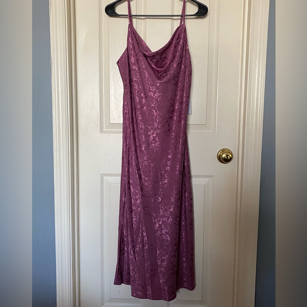 Women’s purple dress